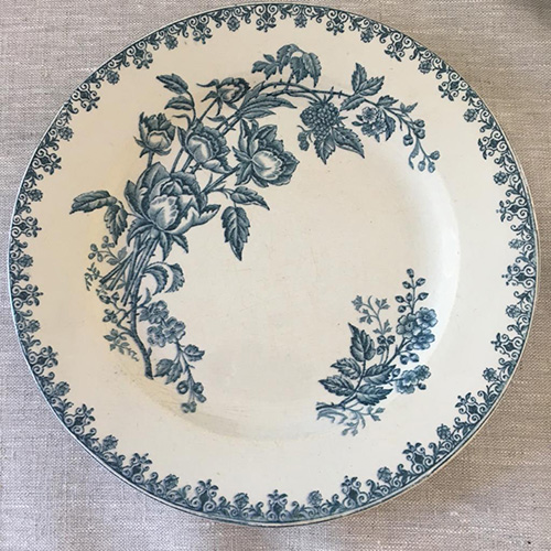 assiettes plates mariage - location vaisselle vintage