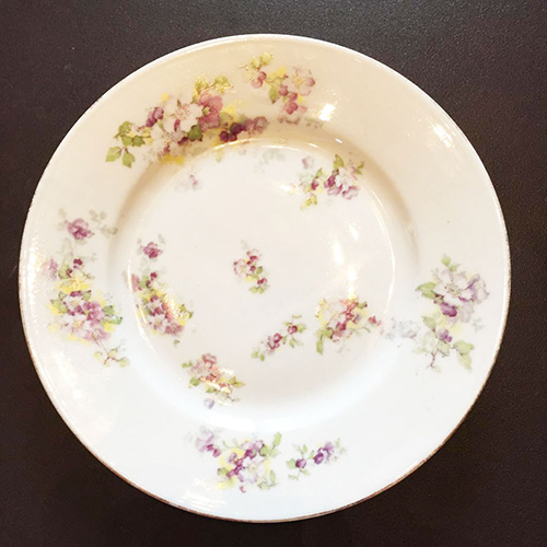 assiettes plates location - location vaisselle vintage