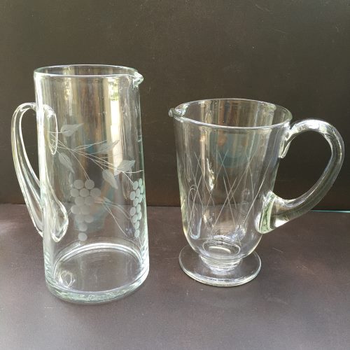 carafes - location vaisselle ancienne depareillee