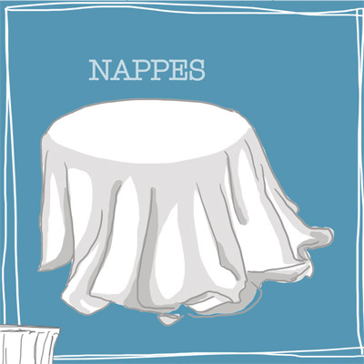 nappes - location linge ancienne revisite